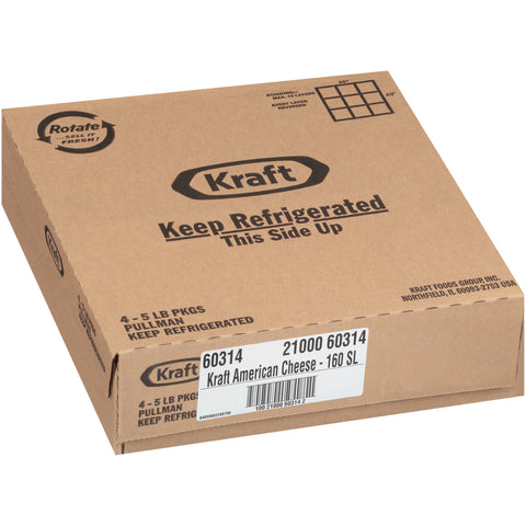 Cheese American Pullman Loaf 160 Ct