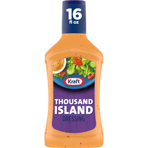 Kraft Thousand Island Dressing, 16 Ounce -- 6 Case