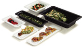 Carlisle PAN FOOD STORAGE DESIGNER DISPLAYWARE™ WHITE THIRD SIZE 1 DEEP