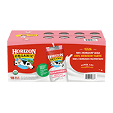 Horizon Organic MILK STRAWBERRY 1% LOW FAT UHT ORGANIC ASEPTIC CARTON SHELF STABLE CLUB PA