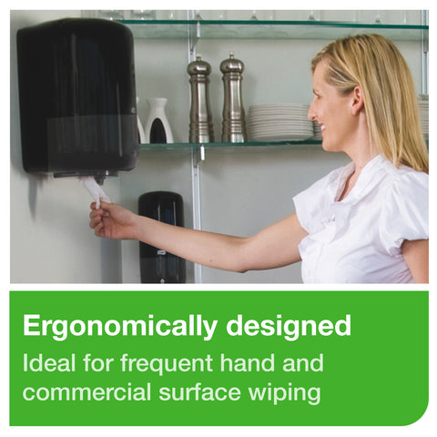 Tork Elevation Black Nonp Hand Towel Dispenser, 9.42 x 8.95 x 14.39 inch