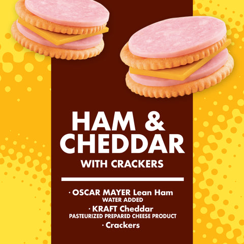 Lunchable Ham/cheddar Cracker