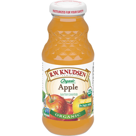 R.W. Knudsen Organic Apple Juice, 8 Fluid Ounce -- 12 per case