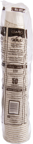 Cup Paper Hot Single Sided Poly 8 Oz