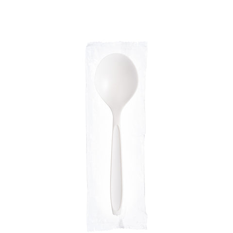 Solo® Reliance™ SPOON PLASTIC SOUP MEDIUM WEIGHT POLYSTYRENE WRAPPED