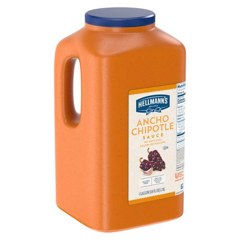 Hellmann's Real Ancho Chipotle Sauce Jug, 1 gallon -- 2 per case