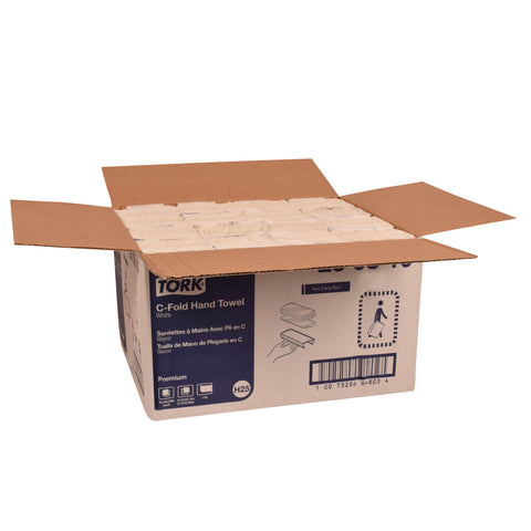 Tork Premium TOWEL C-FOLD PREMIUM WHITE 1-PLY 12.8X10.1