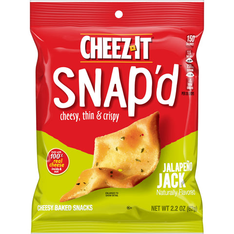 Cracker Cheez It Snap'd Jalapeno Jack