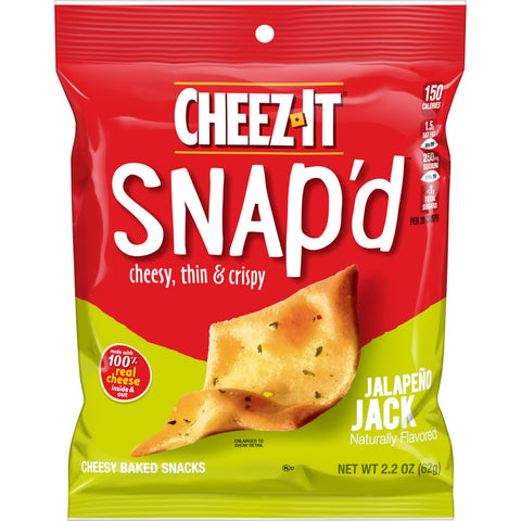 Cracker Cheez It Snap'd Jalapeno Jack