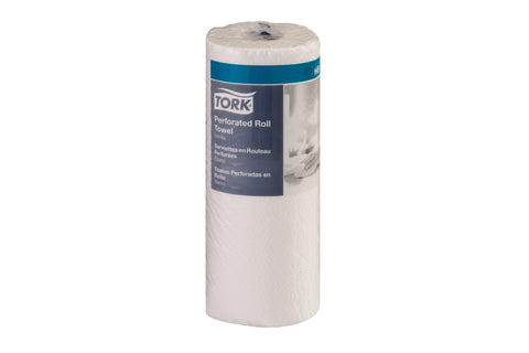 Tork® TOWEL HOUSEHOLD ROLL PERFORATED WHITE 2-PLY