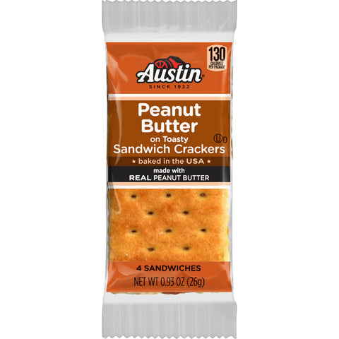 Cracker Sandwich Toasty Crackers With Peanut Butter