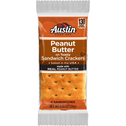 Cracker Sandwich Toasty Crackers With Peanut Butter