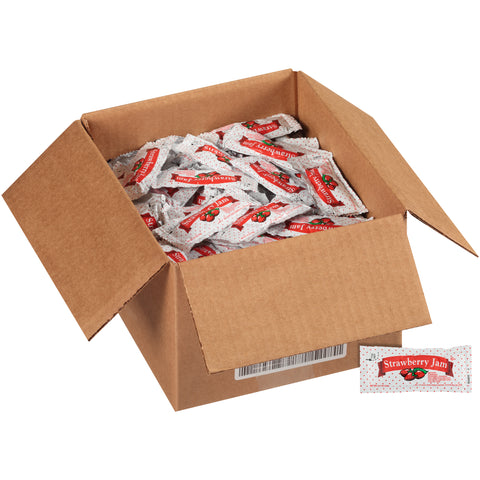 Jam Strawberry Foil Single Serve Pouch 0048900/78000431