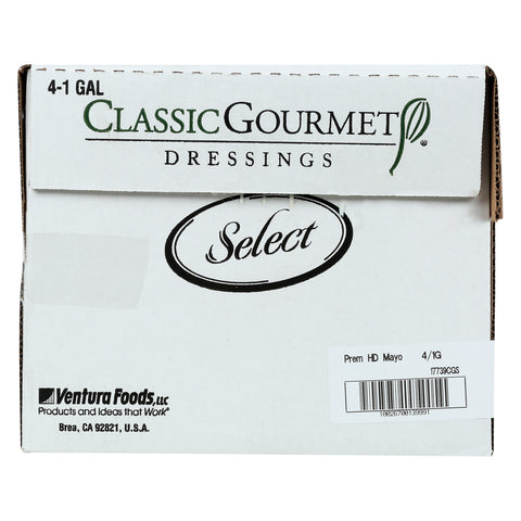 Ventura Foods Classic Gourmet Select Premium Mayonnaise, 1 Gallon -- 4 per case