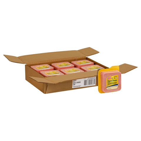 Kraft Oscar Mayer Square Ham and Cheese Loaf, 16 Ounce -- 12 per case.