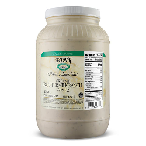 Ken's Foods DRESSING RANCH BUTTERMILK CREAMY METRO REFRIGERATED