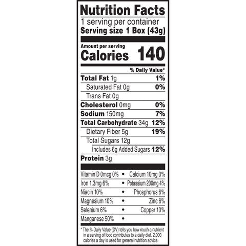 Kellogg's® CEREAL RAISIN BRAN® INDIVIDUAL BOX