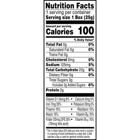 Cereal Rice Krispies® Individual Box