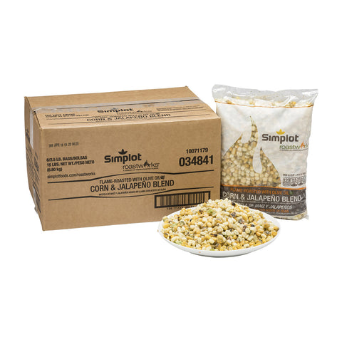 Simplot Roastworks® VEGETABLE BLEND CORN ROASTED & JALAPENO