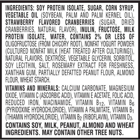 Kelloggs Special K Protein Meal Bar, Strawberry, 1.59oz, 8/Box