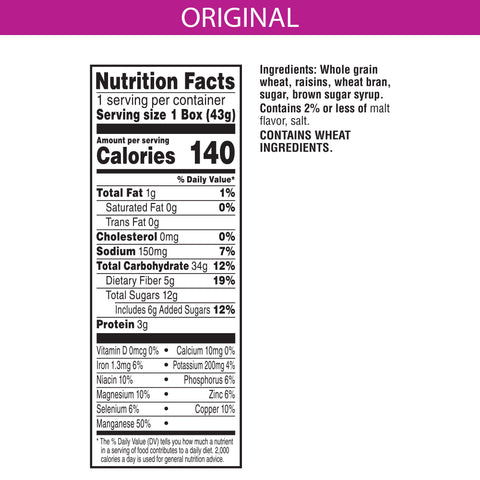 Cereal Raisin Bran® Individual Box
