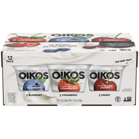 Yogurt Greek Assorted Non Fat