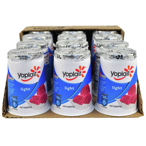 Yoplait Light YOGURT RASPBERRY LIGHT FAT FREE