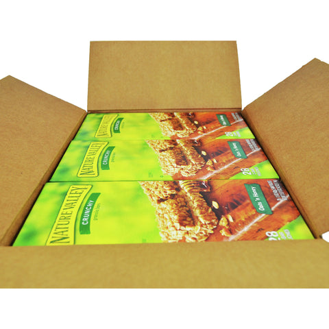 Nature Valley Crunchy Oat and Honey Granola Bar - 28 per pack -- 6 packs per case.