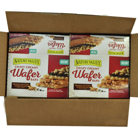 Nature Valley Peanut Butter Chocolate Wafer Bar, 1.3 Ounce - 12 count per pack -- 4 packs per case