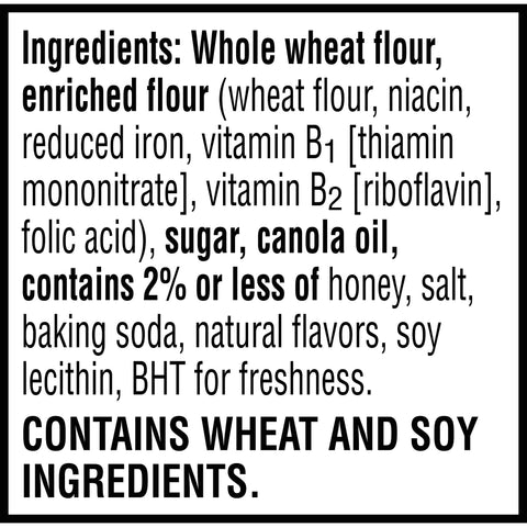 Kelloggs Chat Snax Vanilla Crunch Graham Crackers, 1 Ounce -- 210 per case