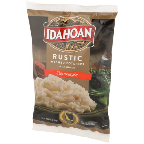 Idahoan Premium Homestyle Mashed Potatoes, 28 Ounce -- 12 per case.