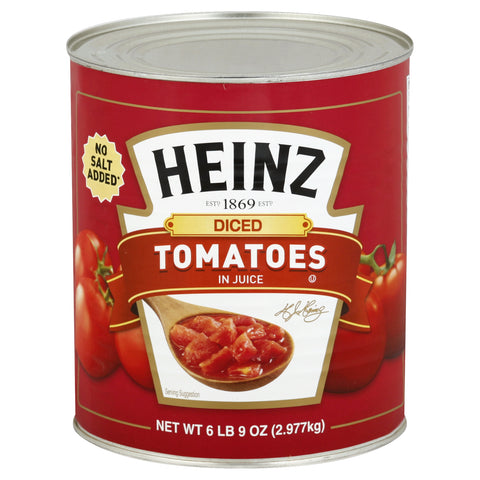 Heinz® TOMATOES DICED NO SALT ADDED