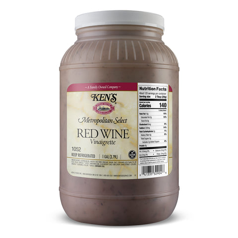 Dressing Vinaigrette Red Wine Metro Refrigerated