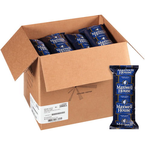Maxwell House Ground Coffee - 14 oz. urn pack, 28 packs per case