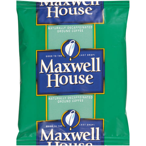 Maxwell House Decaf Office Coffee Service - 1.5 oz. pouch, 42 pouches per case