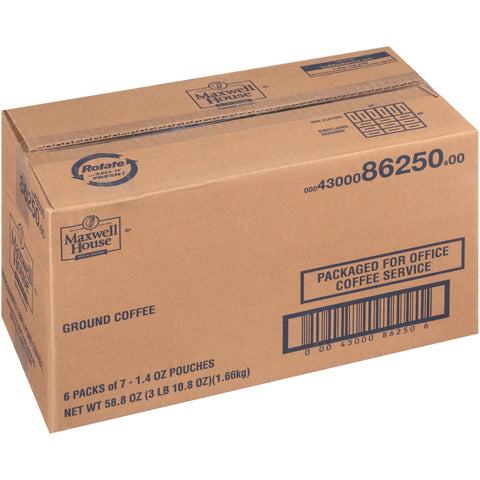 Maxwell House Special Delivery Office Service Coffee - 1.4 oz. filter pack, 42 filter packs per case