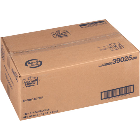 Maxwell House Special Delivery Ground Coffee - 1.4 oz. filter pack, 112 packs per case