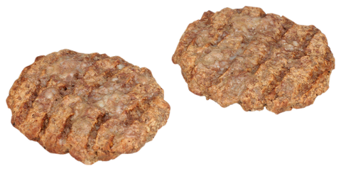 Advance Food Angus Beef Chuck Steak Burger, 4 Ounce -- 40 per case.