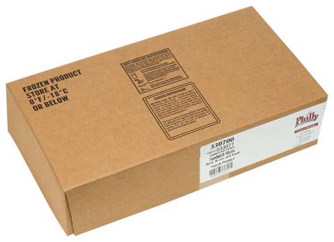 Philly Freedom Traditional Chunked and Formed Steak, 7 Ounce Slice, 10 Pound