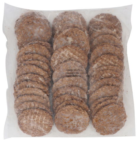 Sausage Patty Formed Fc 3.75