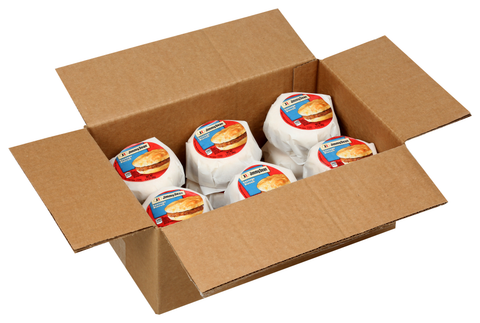 Jimmy Dean Sausage Biscuit, 3.5 Ounce -- 12 per case.