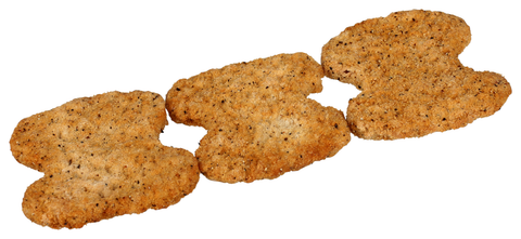 Advance Pierre Whole Grain Steak For Biscuit, 1.97 Ounce -- 250 per case.