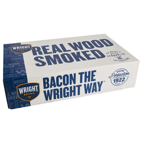 Tyson Wright Brand Natural Texas Smoked Bacon - 14-18 Slices per Pound.