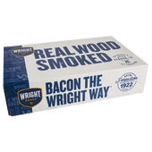 Wright® Brand BACON NATURAL TEXAS SMOKED REGULAR END TO END 6 SLICES PER INCH 10149320616