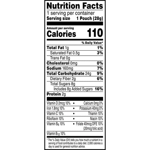 Kelloggs Froot Loops For Schools Cereal, 1 Ounce -- 96 per case.