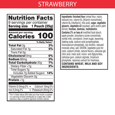 Snack Bar Special K® Pastry Crisps Strawberry