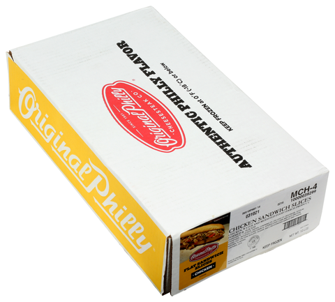 Original Philadelphia CHICKEN PHILLY FLAT STYLE MARINATED SANDWICH SLICES 4 OZ
