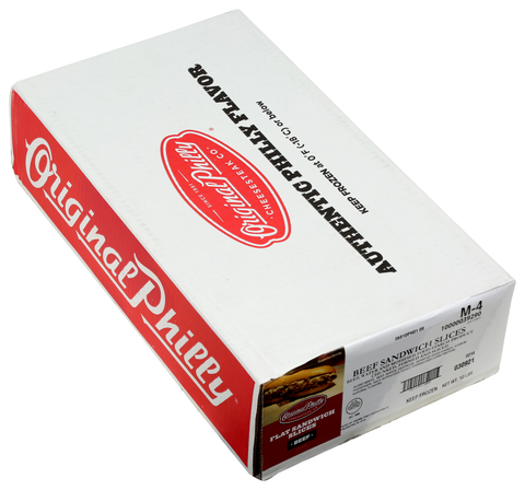 Original Philadelphia BEEF CHOPSTEAK SANDWICH SLICES MARINATED