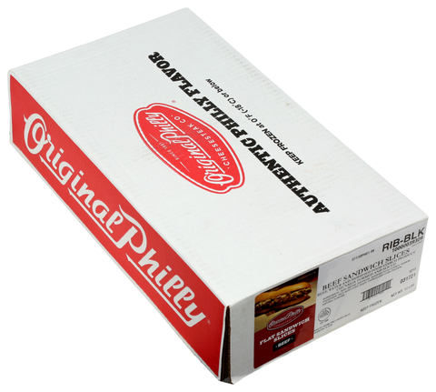 Original Philadelphia BEEF RIBEYE SEASONED SANDWICH SLICES BULK
