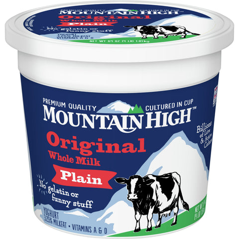 Mountain High® YOGURT PLAIN WHOLE MILK ORIGINAL